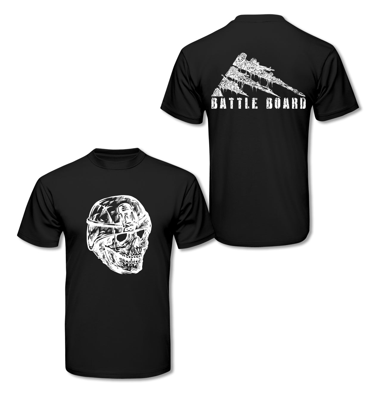 Battle Board Zombie Shirt - Black