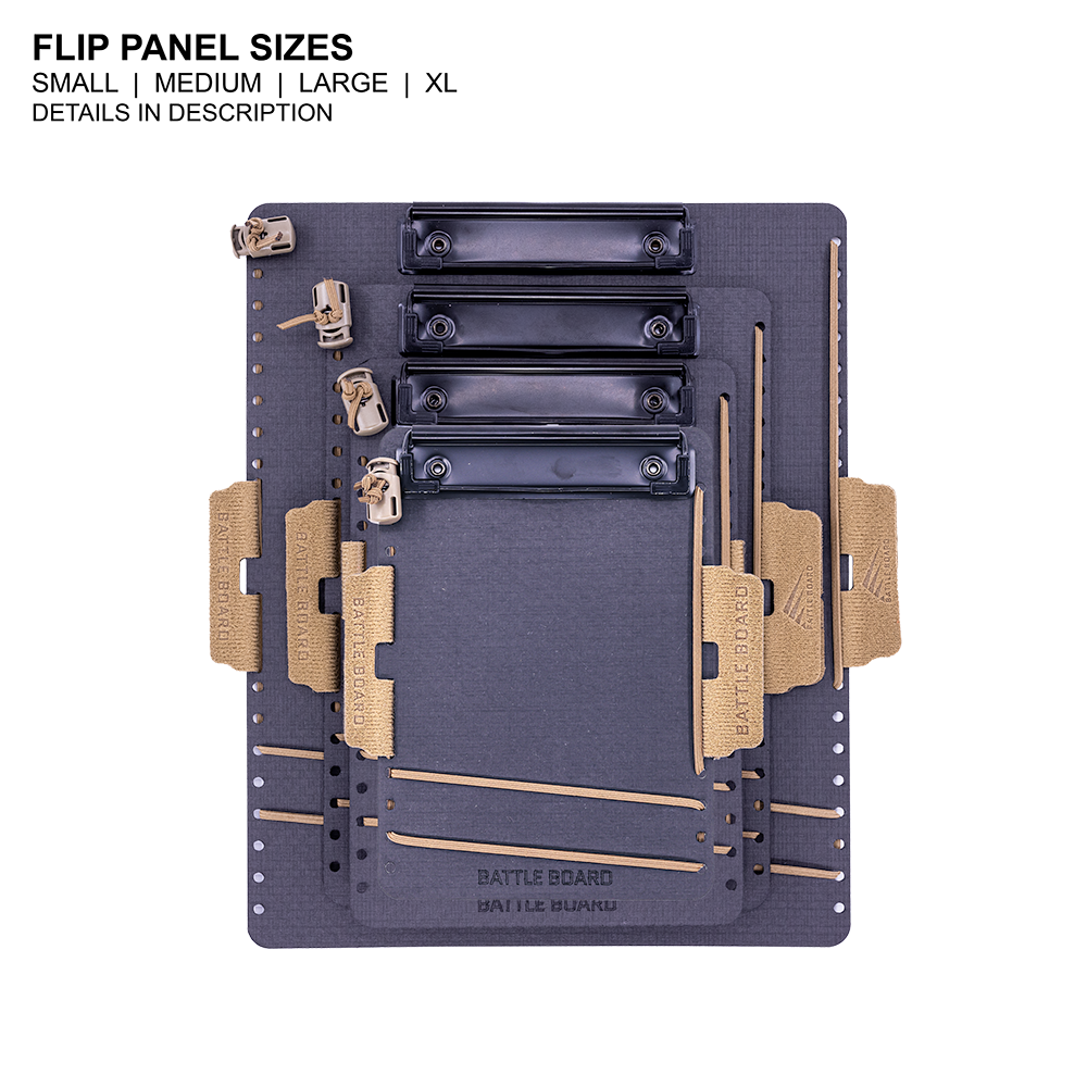Clipboard Flip Panel for Kneeboards (Gen 3) – Battle Board
