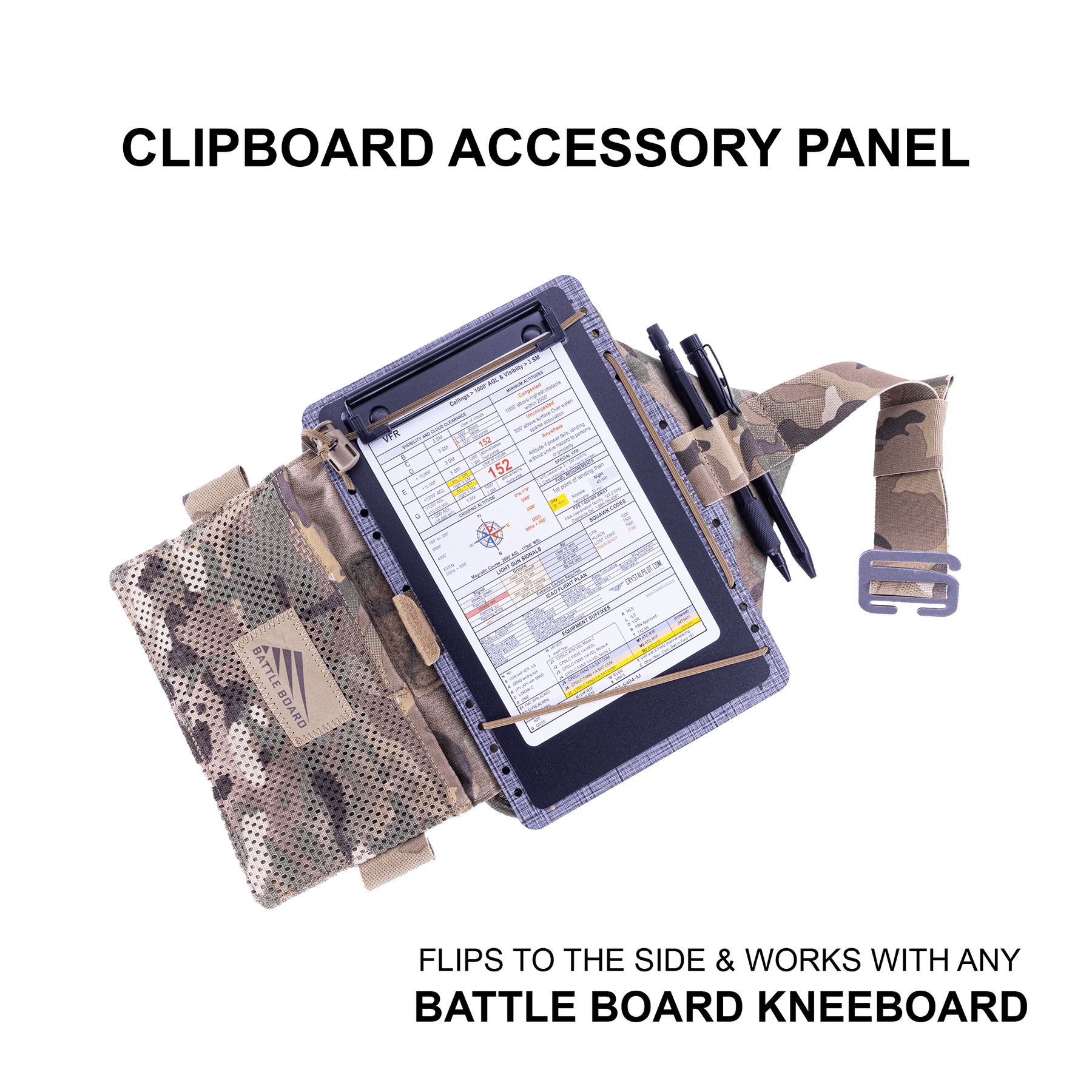 Kneeboard - MultiCam® MAX Limited Editions (V2) – Battle Board