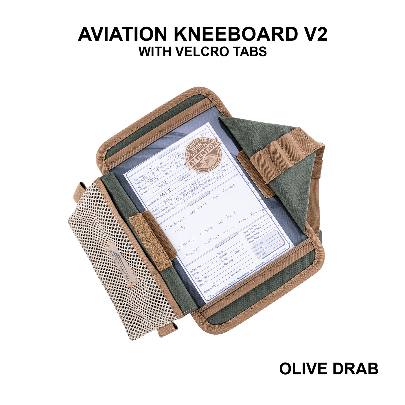 Aviation Kneeboard Battle Board