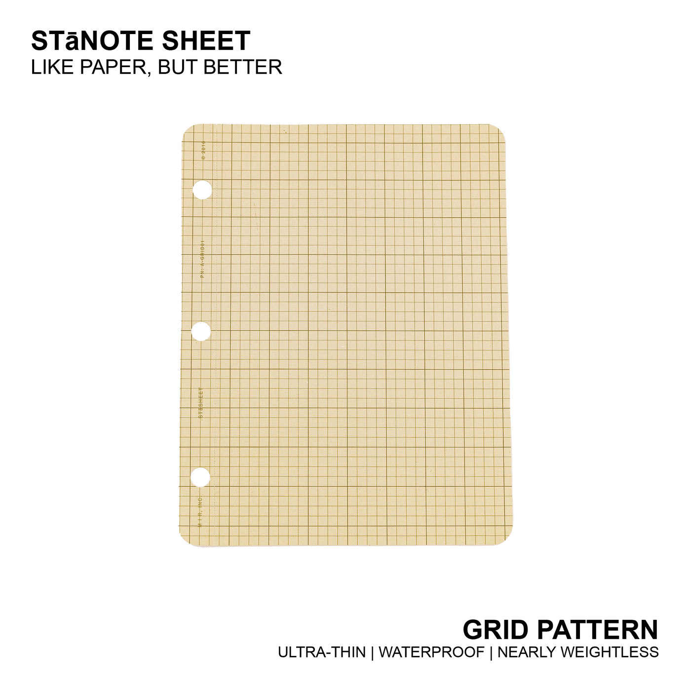 STāNOTE SHEETS - LINED | GRID | DOT | BLANK