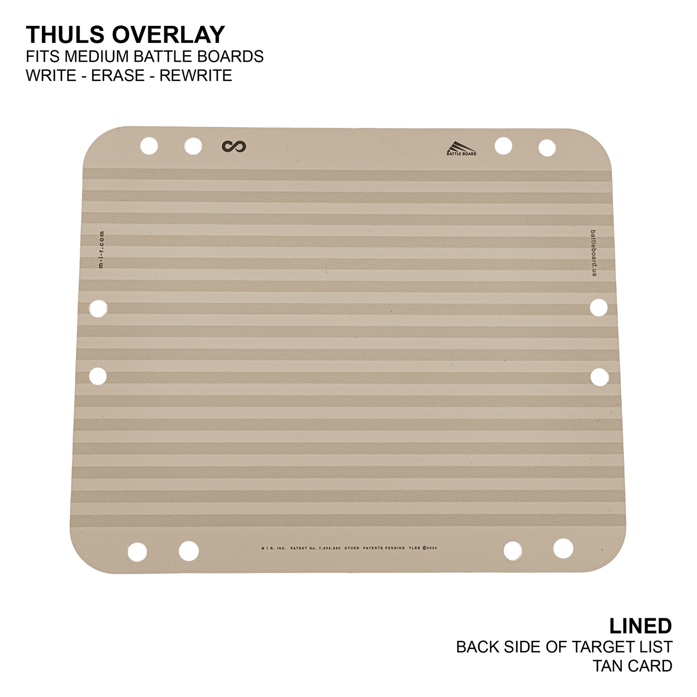Battle Board + THULS Overlay Templates (PRE-SALE)