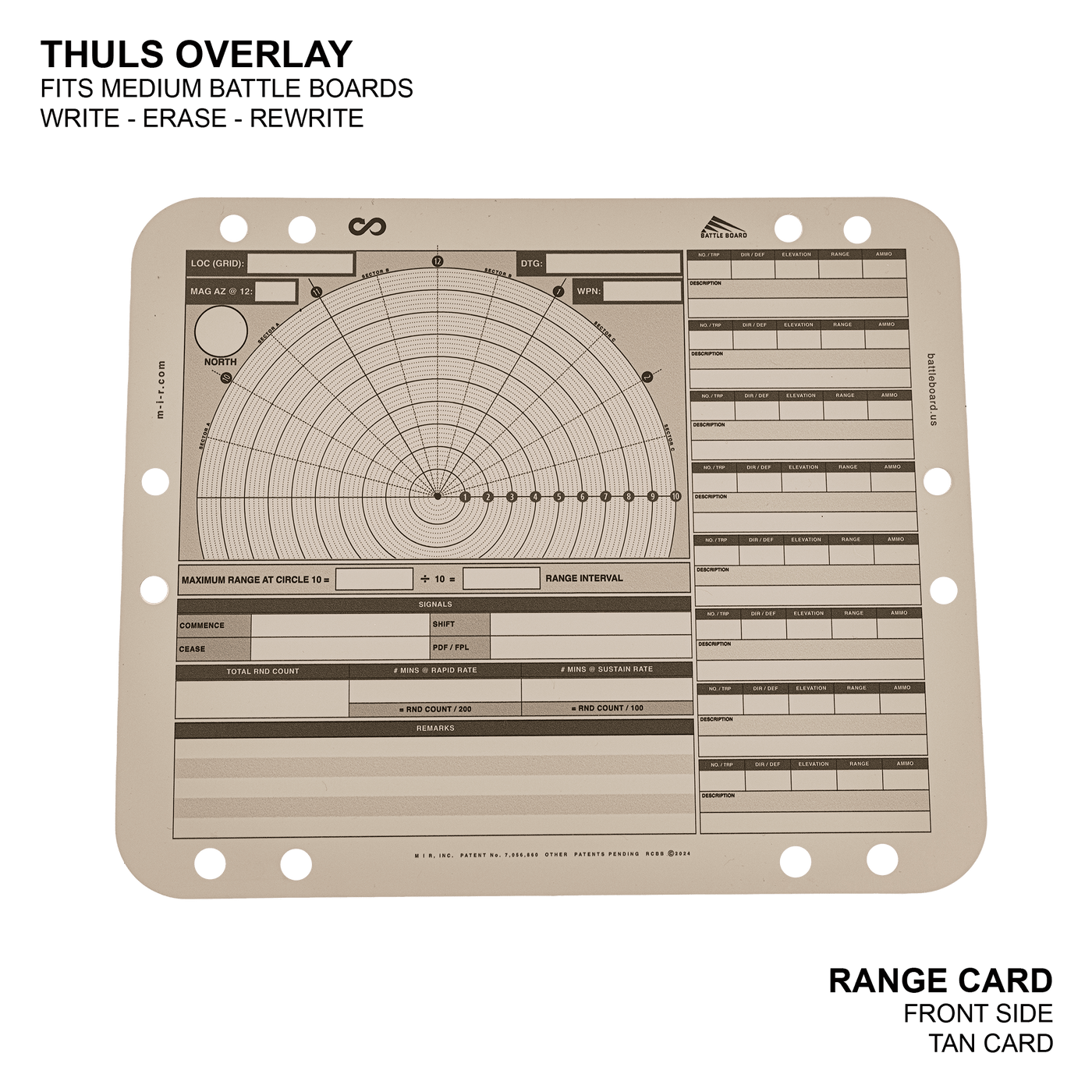 Battle Board + THULS Overlay Templates