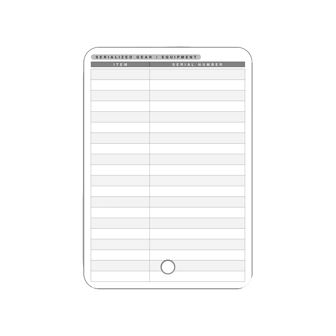 THULS Personal Info Card – Battle Board