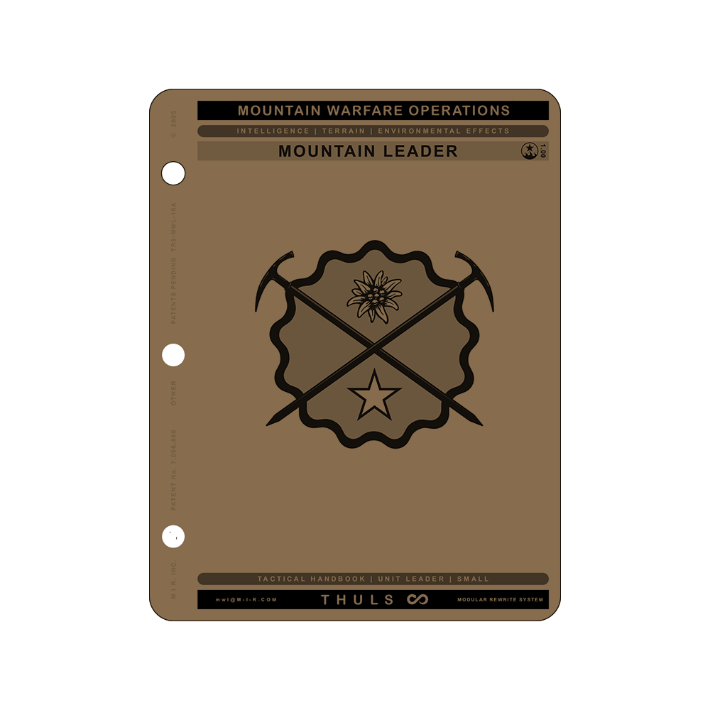 THULS - Mountain Leader (Mountain Warfare Series)