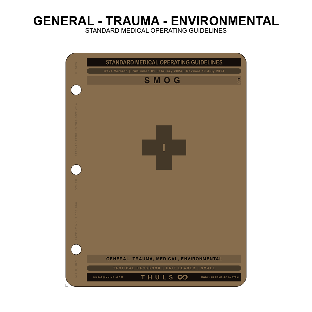 THULS - Standard Medical Operating Guidelines (SMOG)