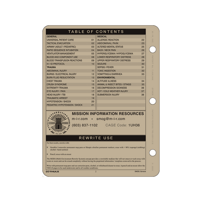 THULS - Standard Medical Operating Guidelines (SMOG)