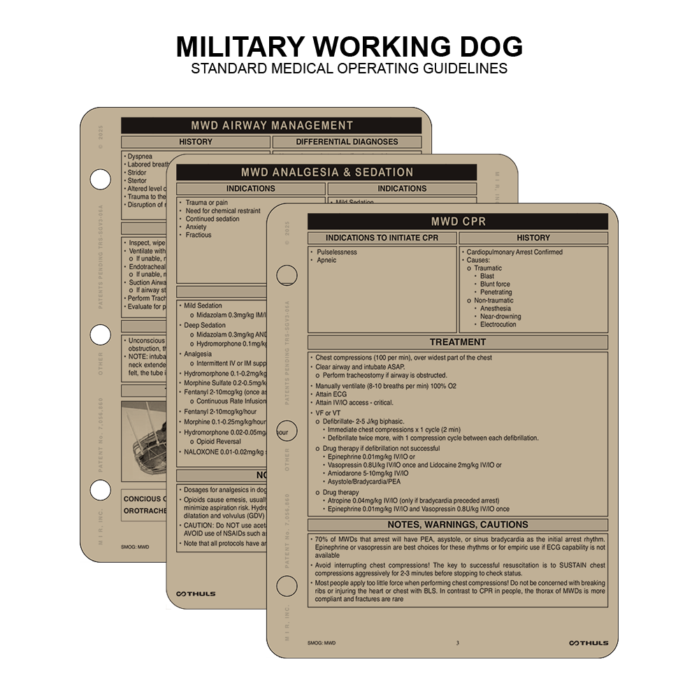 THULS - Standard Medical Operating Guidelines (SMOG)