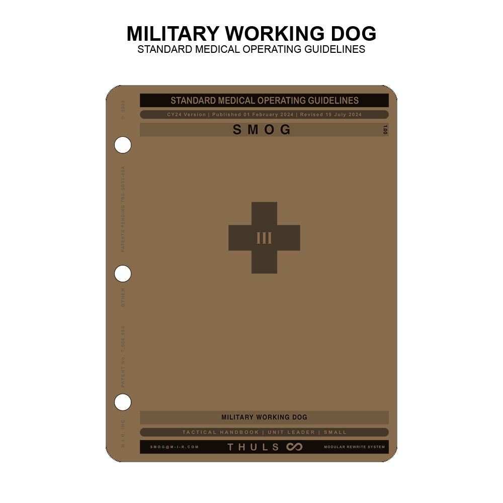 THULS - Standard Medical Operating Guidelines (SMOG)