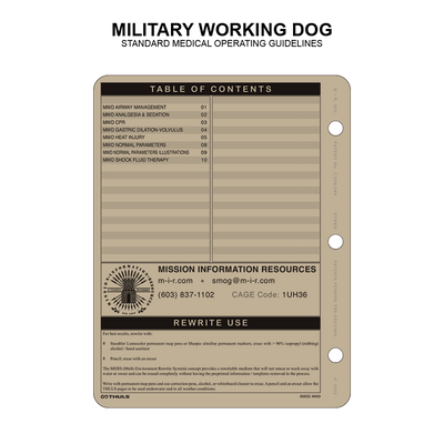 THULS - Standard Medical Operating Guidelines (SMOG)