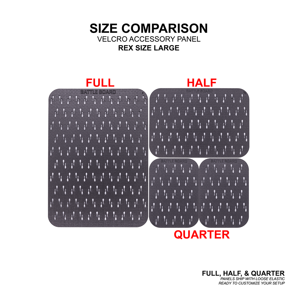 REX Velcro Accessory Panel – Battle Board