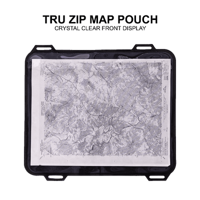 TRU® Zip Map Pouch