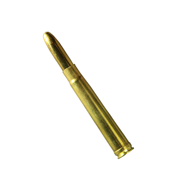 Bullet Cartridge Pen - Brass and Gold