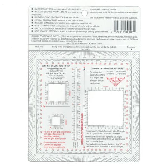 TT PL RA 6IN Protractor with Degrees and ils, Graduated in eters and TT PL RA 6IN Protractor with Degrees and ils, Graduated in eters and